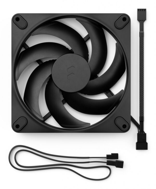 Fractal Design Momentum 14 Computer behuizing Ventilator 14 cm Zwart 1 stuk(s) - Afbeelding 3