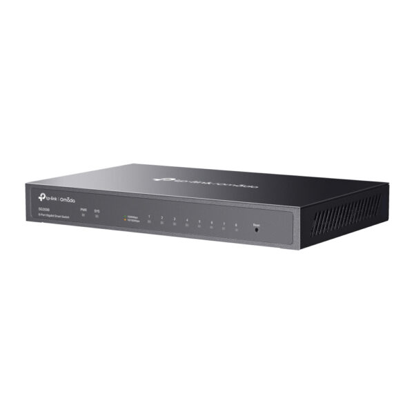 TP-Link Omada SG2008 netwerk-switch Managed L2/L2+ Gigabit Ethernet (10/100/1000) Zwart - Afbeelding 3