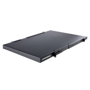 StarTech.com 1U 4-Post Verstelbare Plank voor Server Rack - 150 kg - 49,5 tot 97,4 cm Rack Shelf met Instelbare Montagediepte -