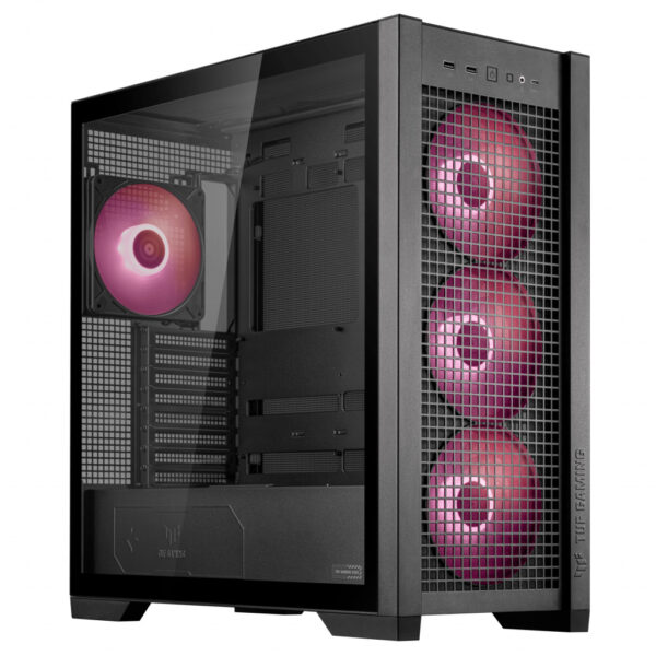 ASUS TUF Gaming GT302 ARGB Midi Tower Zwart - Afbeelding 11