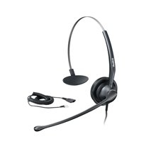 Yealink YHS33 Headset Bedraad Hoofdband Kantoor/callcenter Zwart