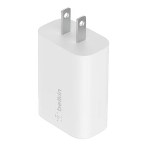 Belkin WCA004VF1MWH-B6 oplader voor mobiele apparatuur Mobiele telefoon Wit USB Snel opladen Binnen