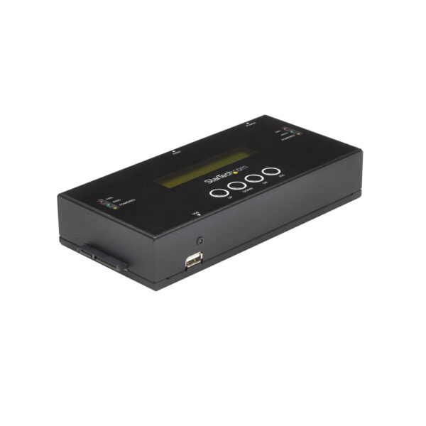 StarTech.com 1:1 Standalone Hard Drive Cloner & Wisser, SAS en SATA HDD/SSD Kloner/Copier/Eraser, Hard Disk Duplicator en Secur - Afbeelding 2