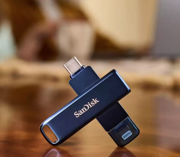 SanDisk iXpand USB flash drive 256 GB USB Type-C / Lightning 3.2 Gen 1 (3.1 Gen 1) Blauw - Afbeelding 5