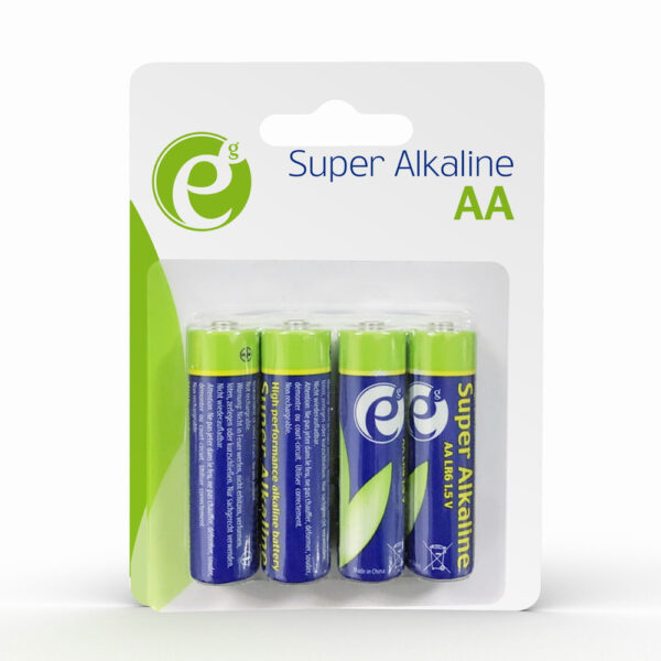 Gembird EG-BA-AA4-01 huishoudelijke batterij Wegwerpbatterij AA Alkaline - Afbeelding 7