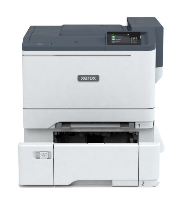 Xerox C320 A4 33 ppm draadloze dubbelzijdige printer PS3 PCL5e6/6 2 laden totaal 251 vel - Afbeelding 14