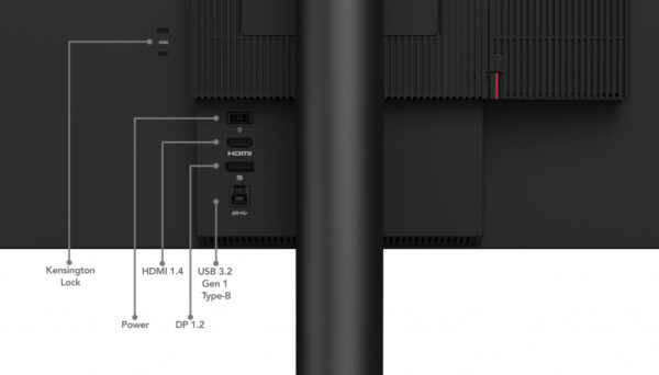 Lenovo ThinkCentre Tiny-In-One 24 Gen 5 LED display 60,5 cm (23.8") 1920 x 1080 Pixels Full HD Touchscreen Zwart - Afbeelding 18