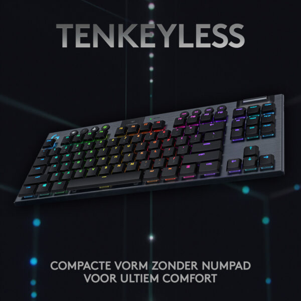 Logitech G 920-009503 toetsenbord Gamen USB QWERTY US International Koolstof - Afbeelding 5