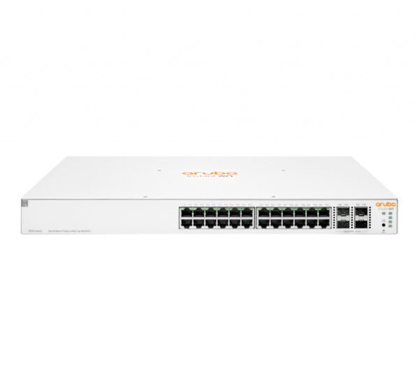 Hewlett Packard Enterprise Aruba Instant On 1930 24G Class4 PoE 4SFP/SFP+ 370W Managed L2+ Gigabit Ethernet (10/100/1000) Power