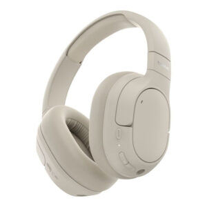 Belkin AUD008HQSA hoofdtelefoon/headset Hoofdtelefoons Draadloos Hoofdband Oproepen/muziek USB Type-C Bluetooth Zand