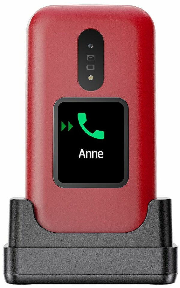 Doro 2880 124,1 g Rood, Wit Basistelefoon - Afbeelding 5