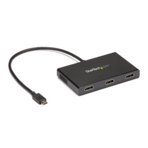 StarTech.com USB C naar HDMI multi-monitor adapter - 3-poort MST hub