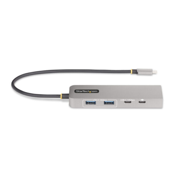 StarTech.com 3-Port USB-C Hub met 2.5 Gbps Ethernet en 100W Power Delivery Pass-Through Poort, USB 3.2 10Gbps, 2x USB-A/1x USB- - Afbeelding 3