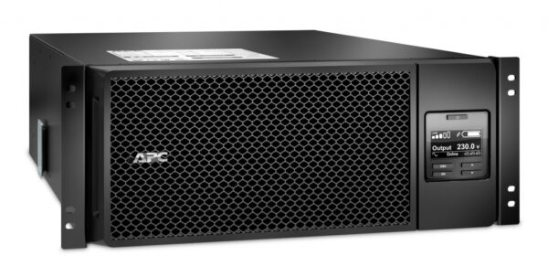 APC Smart-UPS On-Line SRT6KRMXLI - 6kW/VA, 6x C13 + 4x C19 + hardwire 1 fase uitgang, rackmountable, Embedded NMC