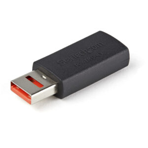 StarTech.com USB Data Blocker Secure Charge Adapter No-Data/Power-Only USB-A Adapter voor Telefoon/Tablet USB Protector Adapter