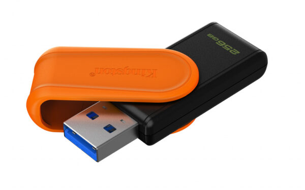 Kingston Technology DataTraveler 256GB Portable USB 3.2 Gen 1 Exodia S (Black/Orange) - Afbeelding 2
