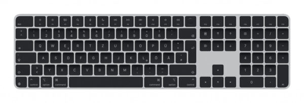 Apple Magic toetsenbord Universeel USB + Bluetooth QWERTZ Duits Zwart