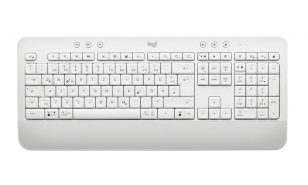 Logitech 920-010967 toetsenbord Kantoor Bluetooth QWERTZ Duits Wit - Afbeelding 5