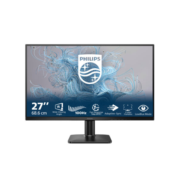 Philips 1000 series 27E2N1100L/00 computer monitor 68,6 cm (27") 1920 x 1080 Pixels Full HD LCD Zwart - Afbeelding 3