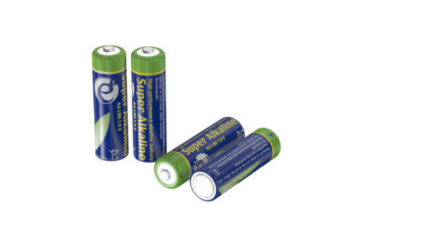 Gembird EG-BA-AA4-01 huishoudelijke batterij Wegwerpbatterij AA Alkaline - Afbeelding 2