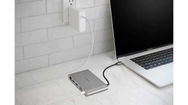 Kensington UH1440P USB-C 5Gbps Dual Video Driverless Mobile Dock – 85W Pass-Through Power – DP/HDMI/VGA - Afbeelding 7