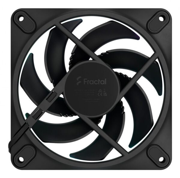 Fractal Design Momentum 12 RGB Computer behuizing Ventilator 12 cm Zwart 3 stuk(s) - Afbeelding 5
