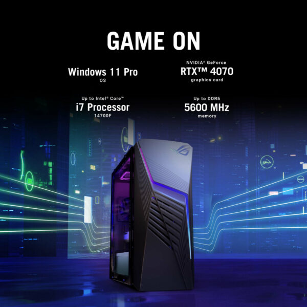 ASUS ROG Strix G13CHR G13CHR-714700033W Intel® Core™ i7 i7-14700 32 GB DDR5-SDRAM 1 TB SSD NVIDIA GeForce RTX 4070 Windows 11 Ho - Afbeelding 8