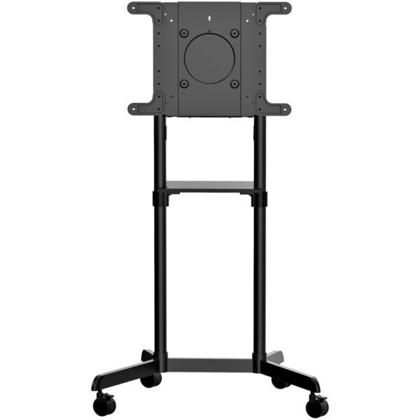StarTech.com Verrijdbare TV Standaard - Mobiele TV Vloerstandaard voor 37-70" VESA Scherm (70kg) - TV Trolley met Schap en Opber