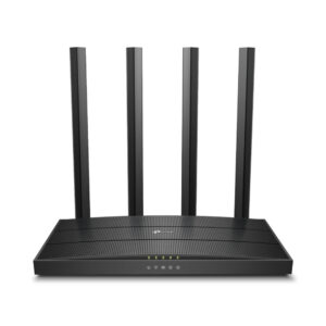TP-Link Archer C6 draadloze router Gigabit Ethernet Dual-band (2.4 GHz / 5 GHz) Zwart