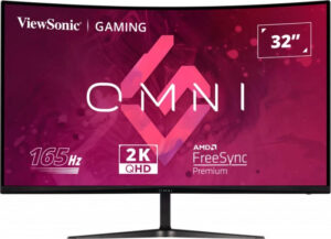 Viewsonic VX Series VX3218C-2K computer monitor 81,3 cm (32") 2560 x 1440 Pixels Quad HD LED Zwart