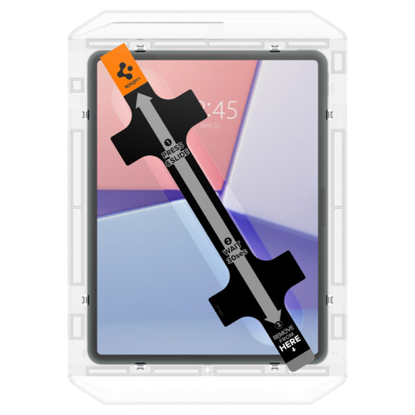 Spigen GLAS.tR EZ Fit Doorzichtige schermbeschermer Apple 1 stuk(s) - Afbeelding 2