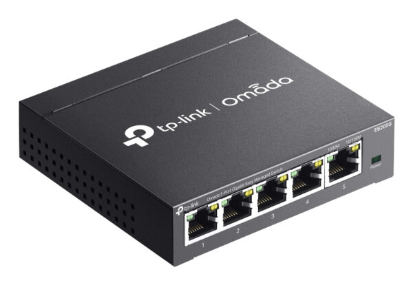 TP-Link Omada ES205G netwerk-switch Managed Gigabit Ethernet (10/100/1000) Zwart - Afbeelding 4