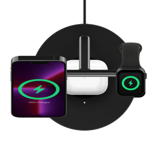Belkin WIZ017vfBK Hoofdtelefoons, Smartphone, Smartwatch Zwart AC Draadloos opladen Snel opladen Binnen - Afbeelding 8