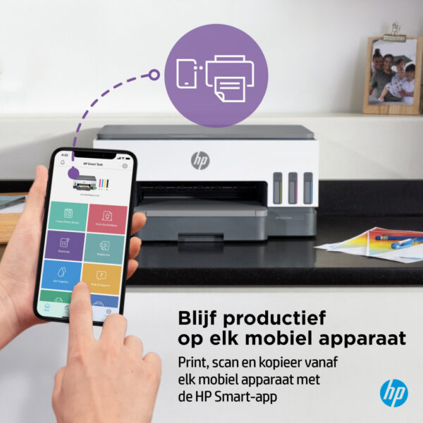 HP Smart Tank 7005 Draadloos All-in-One Kleur Printer, Dubbelzijdig printen; Kopieerapparaat, Scanner - Afbeelding 10