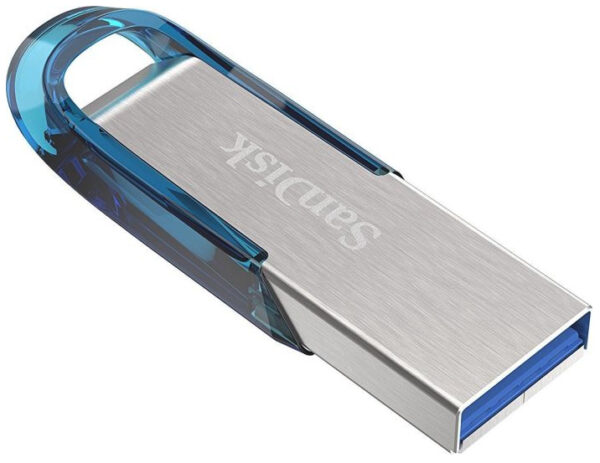 SanDisk Ultra Flair USB flash drive 32 GB USB Type-A 3.2 Gen 1 (3.1 Gen 1) Blauw, Zilver - Afbeelding 3