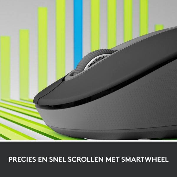 Logitech 910-006274 muis Kantoor Rechtshandig RF-draadloos + Bluetooth Optisch 4000 DPI - Afbeelding 3