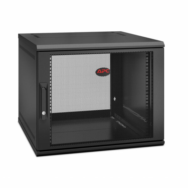 APC NetShelter WX AR109SH6, 9U/HE,19inch patchkast, Wandmontage, Voorgemonteerd, 600MM diep - Afbeelding 2