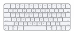 Apple Magic toetsenbord Universeel USB + Bluetooth QWERTY Amerikaans Engels Wit