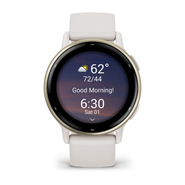 Garmin Vivoactive 5 3,05 cm (1.2") AMOLED Digitaal 390 x 390 Pixels Touchscreen Wit Wifi GPS - Afbeelding 4