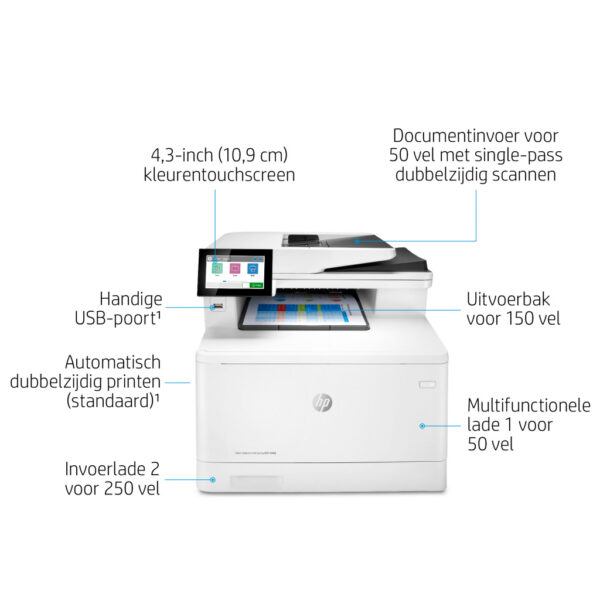 HP Color LaserJet Enterprise MFP M480f - Afbeelding 2