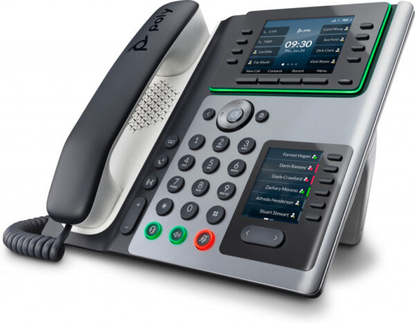 HP Poly Edge E450 IP Phone and PoE-enabled IP telefoon - Afbeelding 5