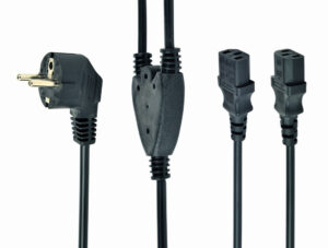 Gembird PC-186-ML6 electriciteitssnoer Zwart 2 m CEE7/4
