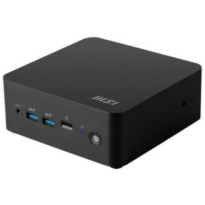 MSI Cubi NUC 1M-001EU Intel Core 7 150U 16 GB DDR5-SDRAM 1 TB SSD Windows 11 Pro Mini PC Zwart