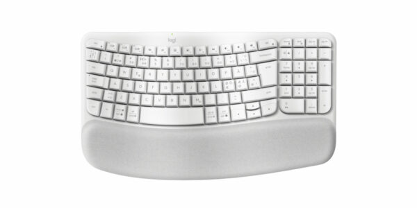 Logitech 920-012299 toetsenbord Kantoor RF-draadloos + Bluetooth QWERTY Scandinavisch Wit
