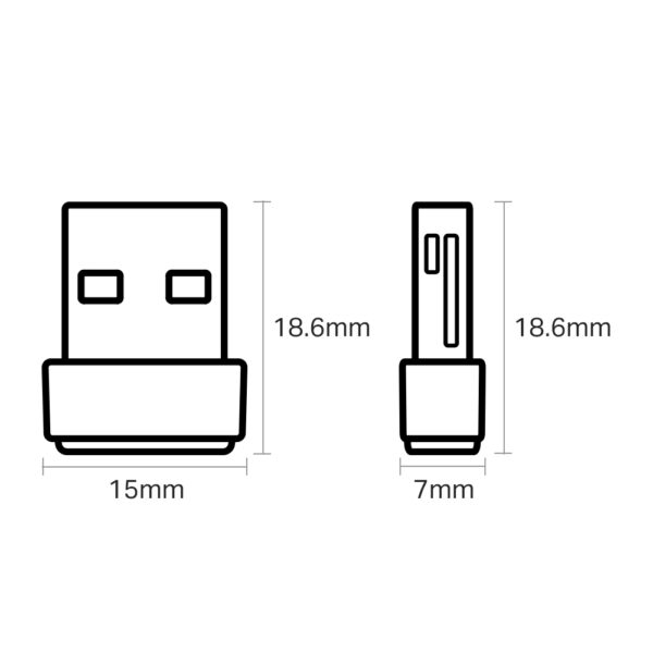 TP-Link Archer T2U Nano 433 Mbit/s - Afbeelding 4