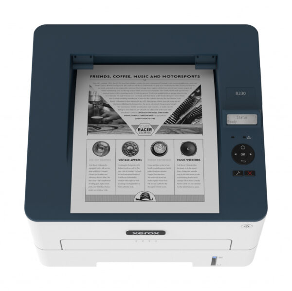 Xerox B230 A4 34 ppm draadloze dubbelzijdige printer PS3 PCL5e/6 2 laden totaal 251 vel - Afbeelding 11