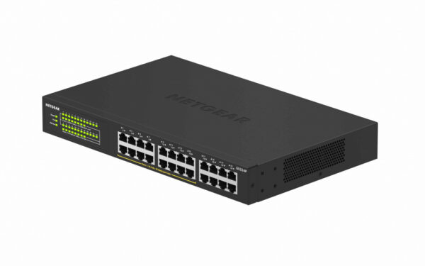 NETGEAR GS324P Unmanaged Gigabit Ethernet (10/100/1000) Power over Ethernet (PoE) 1U Zwart - Afbeelding 6