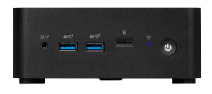 MSI Cubi NUC 1M-002EU Intel Core 5 120U 8 GB DDR5-SDRAM 512 GB SSD Windows 11 Pro Mini PC Zwart