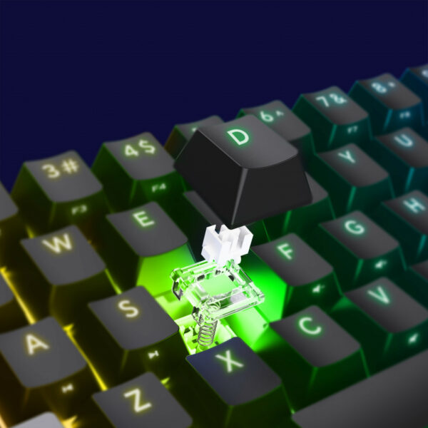 Trust GXT 867 Acira toetsenbord Gamen USB AZERTY Belgisch Zwart, Grijs - Afbeelding 7
