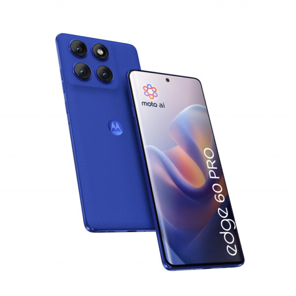 Motorola edge 60 pro 16,9 cm (6.67") Dual SIM Android 15 5G USB Type-C 12 GB 512 GB 6000 mAh Blauw